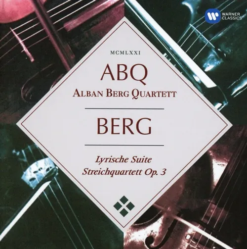Alban Berg Quartett - Lyric Suite vinyl record cover