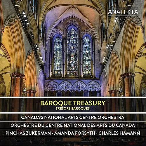Canadas National Arts Centre Orchestra - Baroque Treasury vinyl record cover