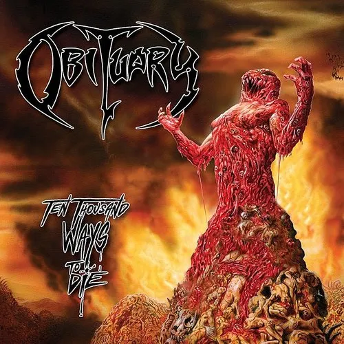 Obituary - Ten Thousand Ways To Die Maxi Single vinyl record cover