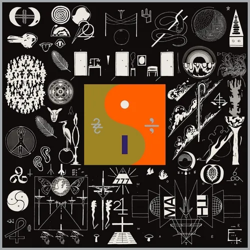 Bon Iver - 22, A Million vinyl record cover