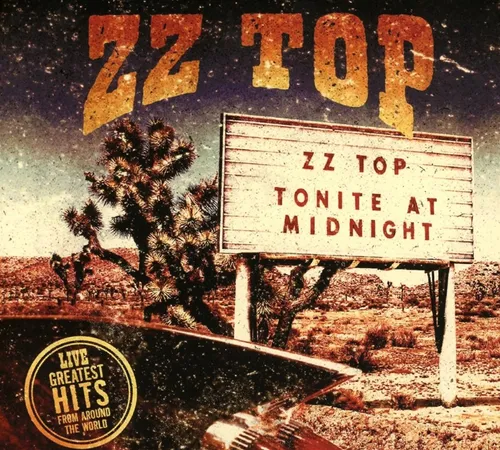 ZZ Top - Live - Greatest Hits From Around The World vinyl record cover