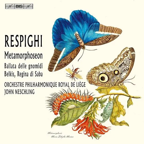 Respighi / Liege Royal Philharmonic / Neschling - Metamorphoseon vinyl record cover