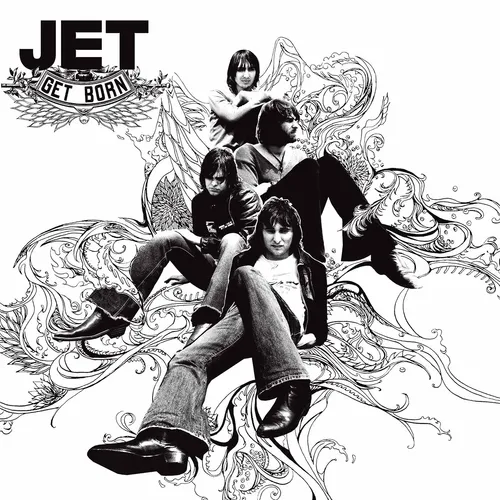 Jet - Get Born vinyl record cover