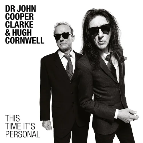 Dr John Cooper Clarke & Hugh Cornwell - This Time It's Personal vinyl record cover