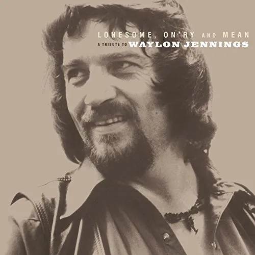 Waylon Jennings - Lonesome On'ry and Mean: A Tribute To Waylon Jennings vinyl record cover