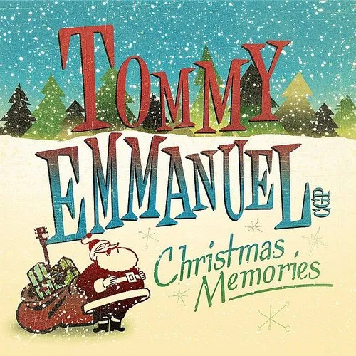 Tommy Emmanuel - Christmas Memories vinyl record cover