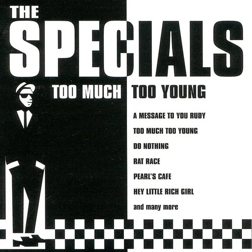 The Specials - Too Much Too Young vinyl record cover
