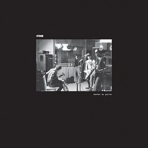 Crime - Murder By Guitar vinyl record cover