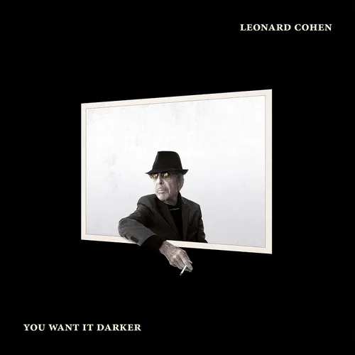 Leonard Cohen - You Want It Darker vinyl record cover