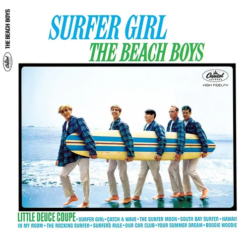 The Beach Boys - Surfer Girl vinyl record cover