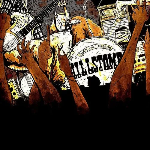 Hillstomp - Portland Ore vinyl record cover