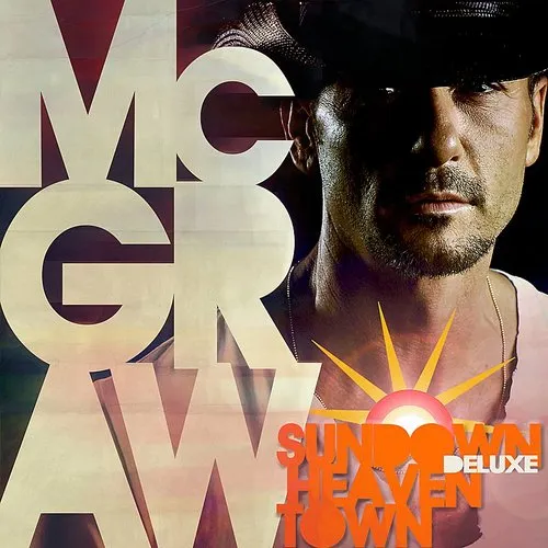 Tim McGraw - Sundown Heaven Town vinyl record cover