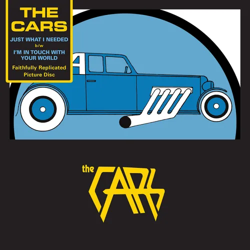 The Cars - "Just What I Needed" vinyl record cover