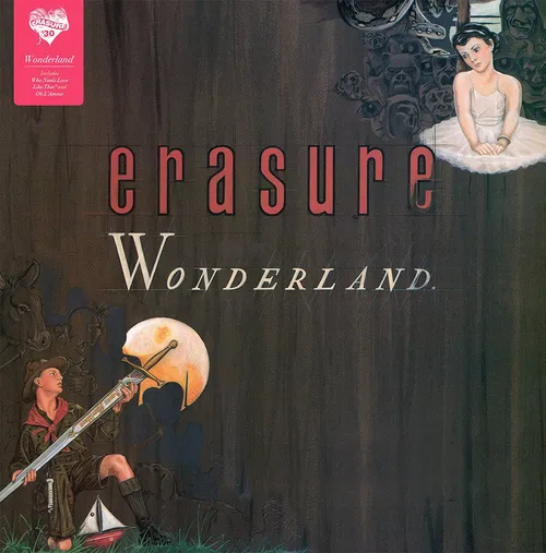 Erasure - Wonderland vinyl record cover