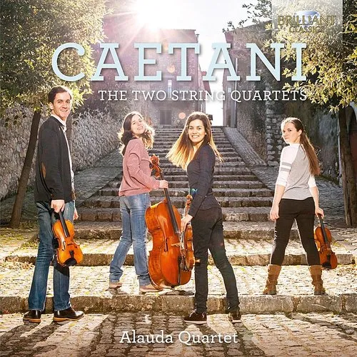 Caetani / Alauda Quartet - Caetani: Two String Quartets vinyl record cover