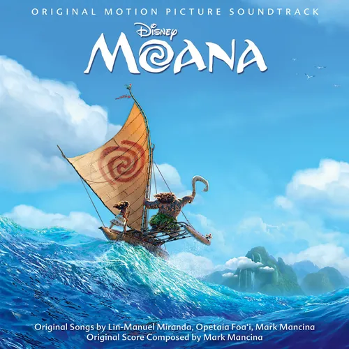 Moana [Disney Movie] - Moana vinyl record cover