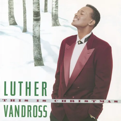 Luther Vandross - This Is Christmas vinyl record cover