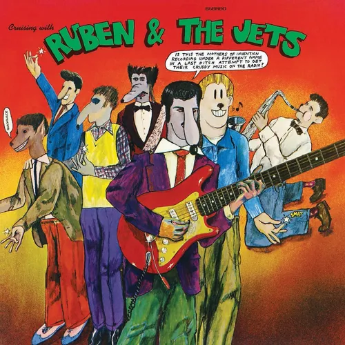 Frank Zappa - Cruising With Ruben & The Jets vinyl record cover
