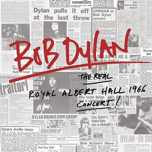 Bob Dylan - Real Royal Albert Hall 1966 Concert vinyl record cover