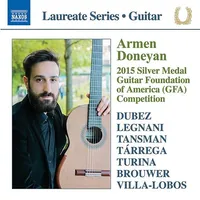Armen doneyan: 2015 Silver Medal Guitar Foundation of America