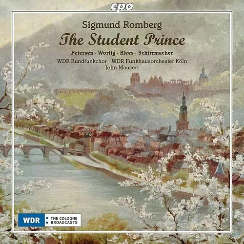 John Mauceri - Sigmund Romberg: The Student Prince vinyl record cover
