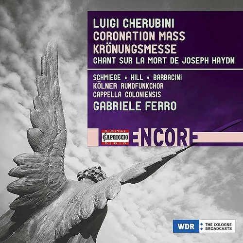 Bush/Hawthorne/Mccabe - Luigi Cherubini: Coronation Mass Kronungsmesse vinyl record cover