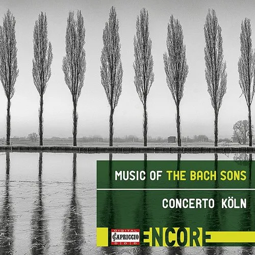 J Bach C / Bach,CPE / Bach,WF / Koln - Music of The Bach Sons vinyl record cover