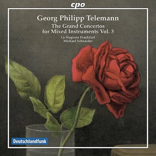 G Telemann P / La Stagione Frankfurt - Telemann: Grand Concertos For Mixed Instruments 3 vinyl record cover