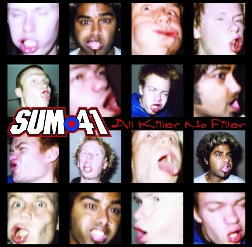 Sum 41 - All Killer No Filler (Can) vinyl record cover