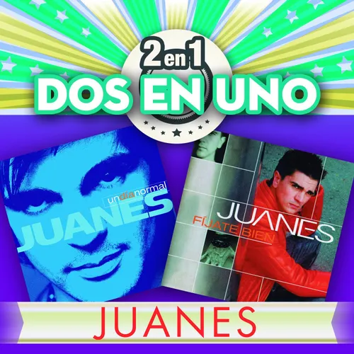 Juanes - 2en1 vinyl record cover