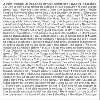 A Few Words in Defense of Our Country