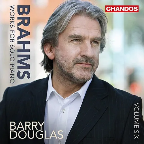 Brahms / Douglas - Brahms: Works for Solo Piano, Vol. 6 vinyl record cover