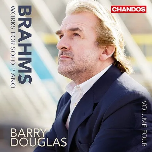 Brahms / Barry Douglas - Works for Solo Piano 4 vinyl record cover