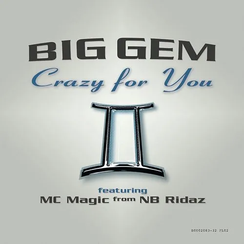 Big Gem - Crazy for You vinyl record cover