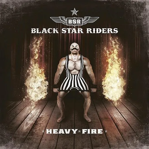 Black Star Riders - Heavy Fire vinyl record cover
