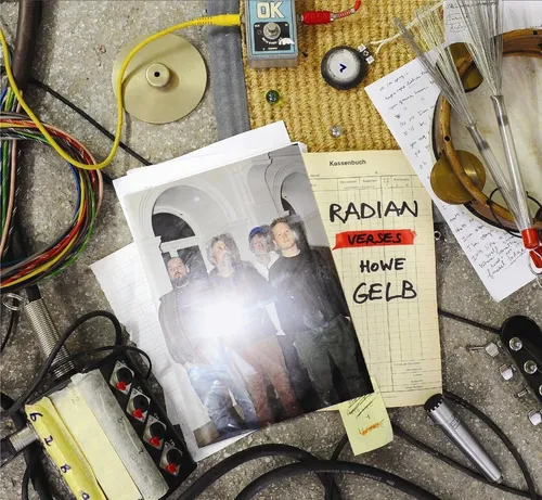 Radian / Howe Gelb - Radian Verses Howe Gelb vinyl record cover