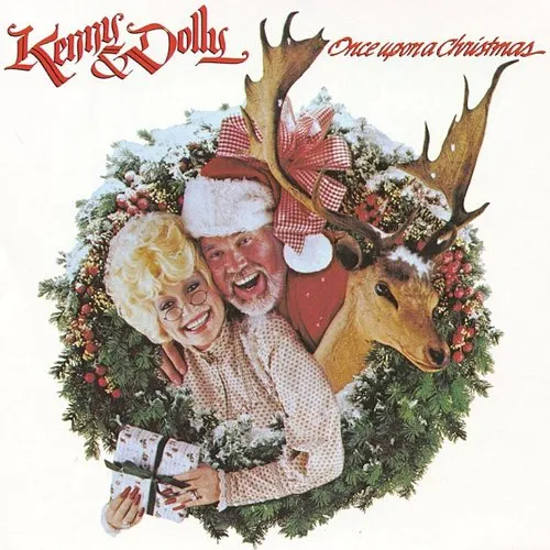 ROGERS/PARTON - Once Upon a Christmas vinyl record cover