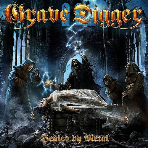 Grave Digger - Healed By Metal vinyl record cover