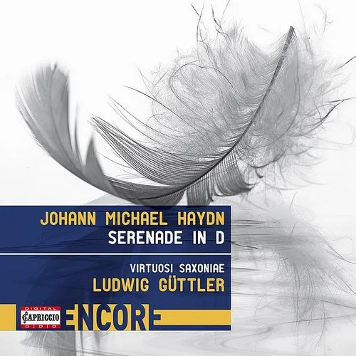 Haydn / Saxoniae - J.M. Haydn: Serenade in D vinyl record cover