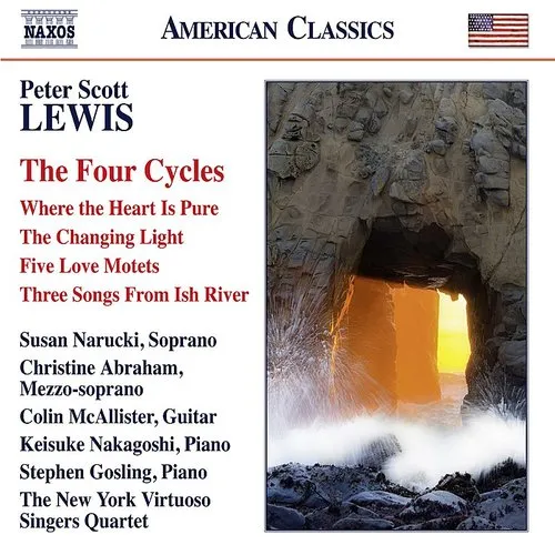 Lewis / Abraham / Narucki / Mcallister - Peter Scott Lewis: Four Cycles vinyl record cover