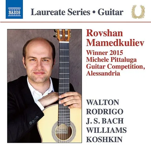 Walton / Rodrigo / J Bach S / Williams - Rovshan Mamedkuliev / Winner 2015 Michele Pittaluga Guitar vinyl record cover