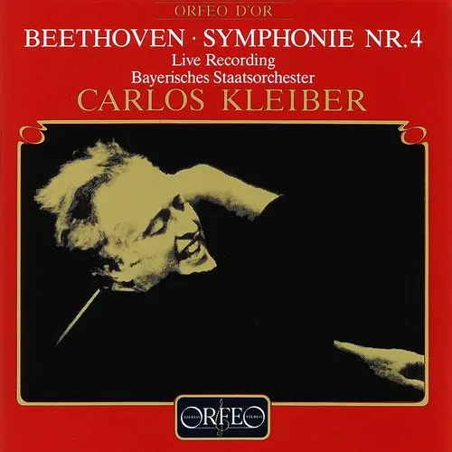 Beethoven / Kleiber / Bavarian State Orchestra - Symphony 4 vinyl record cover