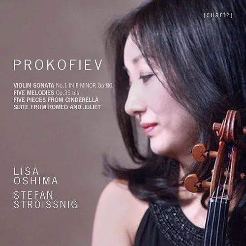Lisa Oshima - Violin Sonata No.1 & Five Melodies vinyl record cover