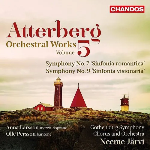 Atterberg / Larsson - Atterberg: Orchestral Works 5 vinyl record cover