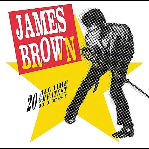 James Brown - 20 All Time Greatest Hits vinyl record cover