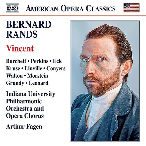 Rands / Indiana University Philharmonic Orchestra - Bernard Rands: Vincent vinyl record cover