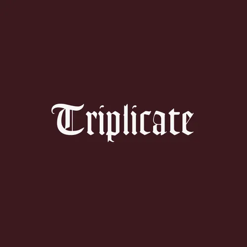Bob Dylan - Triplicate vinyl record cover