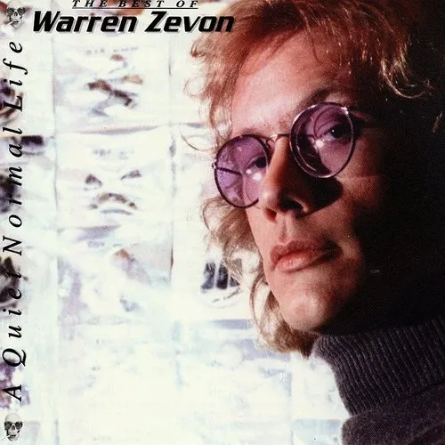 Warren Zevon - Greatest Hits Quiet Normal Life Warren Zevon vinyl record cover