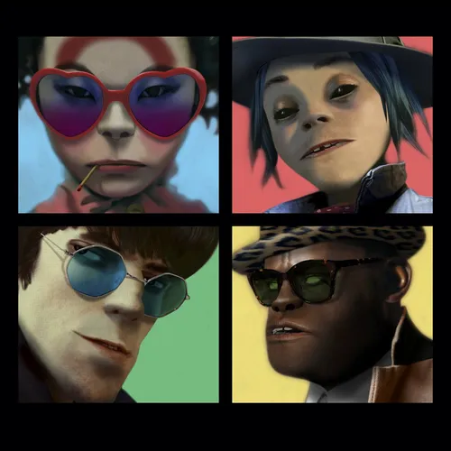 Gorillaz - Humanz vinyl record cover