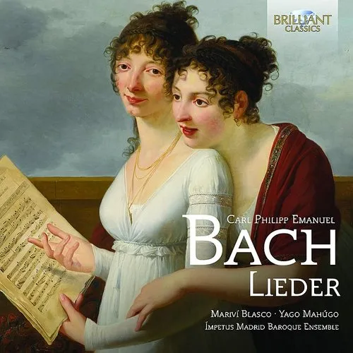 Impetus Madrid Baroque Ensemble - C.P.E Bach: Lieder vinyl record cover